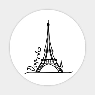 eiffel tower paris Magnet